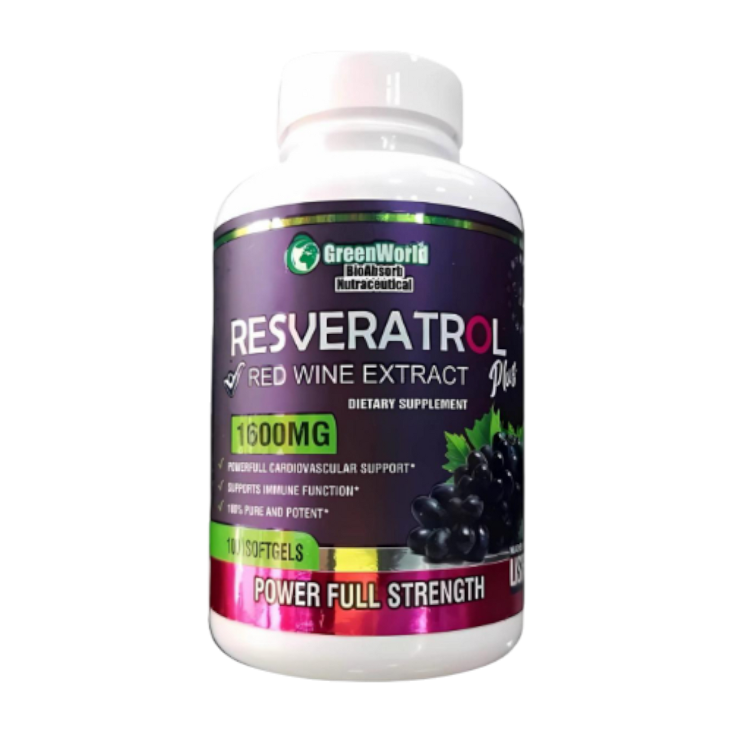 resveratrol greenworld x1