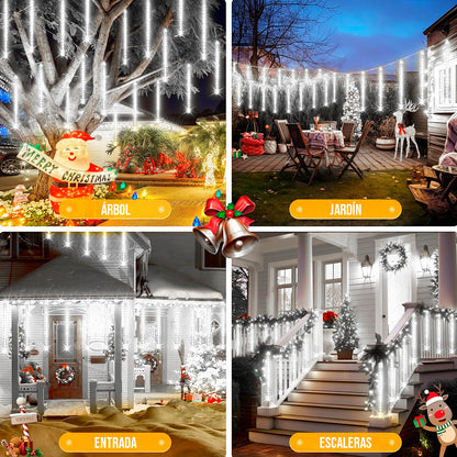 Luces Led Lluvia de Estrellas 30cm