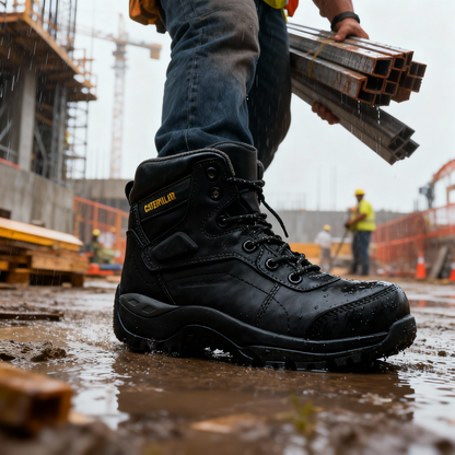 Bota Caterpillar 1333 Negro (Con Puntera